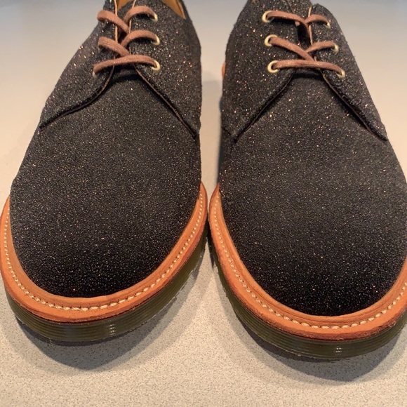 🎉SOLD ELSEWHERE!🎉 Dr. Martens Airwair Sparkle Black Oxford - Picture 2 of 10